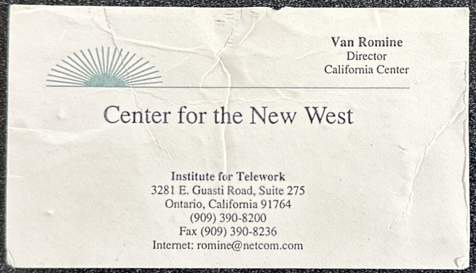 Center for the New West