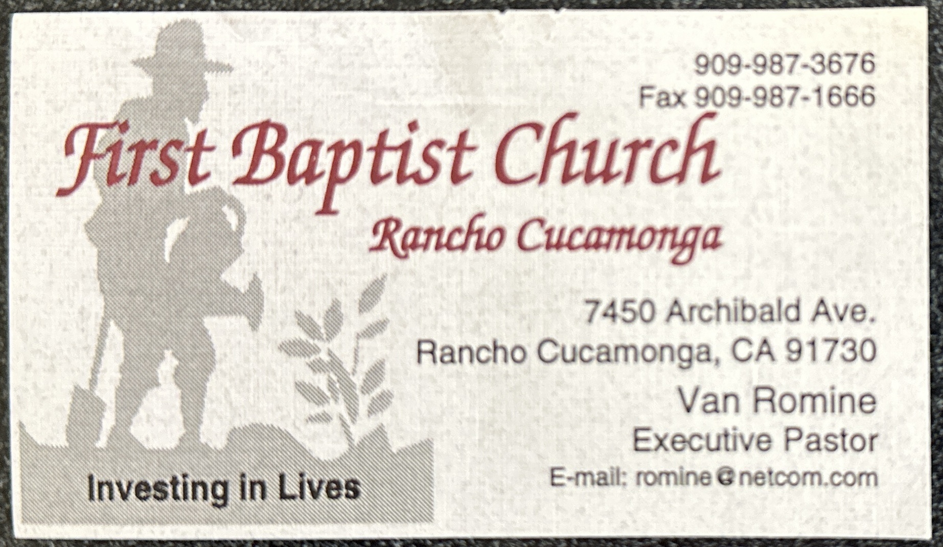 First Baptist Church of Rancho Cucamonga