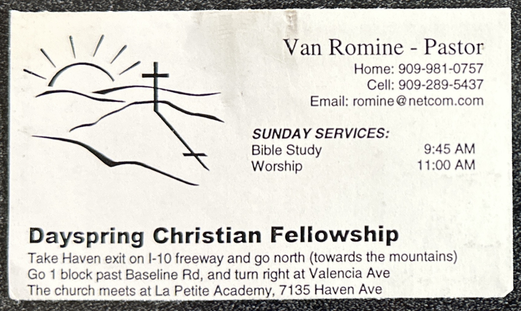 Dayspring Christian Fellowship